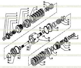 Кольцо уплотнительное D55