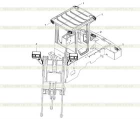 FRONT FLOODLIGHT AS-RH