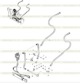 QUICK COUPLER CYLINDER LINES