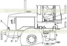 Датчик давления масла ДВС 3B121