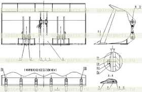 Палец коронки ковша 6A9/LG855.11III.1-24