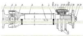 SPLINE SHAFT YOKE GP