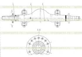 AXLE HOUSING (VER: 003)