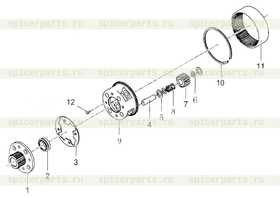 THRUST PLATE (VER: 002)