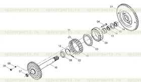 BALL BEARING 6210 (VER: 000)