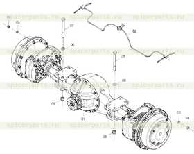 FRONT AXLE (VER = 002)