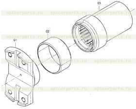 MIDDLE SHAFT (VER = 000)