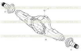 AXLE HOUSING (VER = 001)