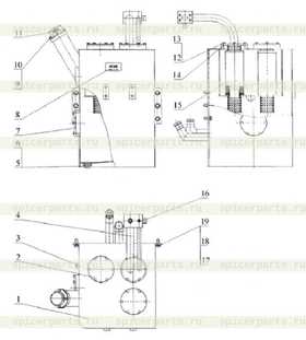 Болт M5X10-8.8-Zn.D