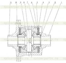 Болт M10x25-8.8-Zn. D