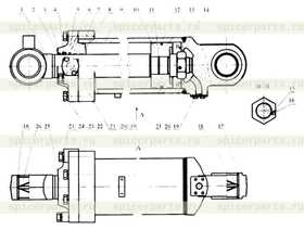 Болт M12X25-8.8-Zn.D