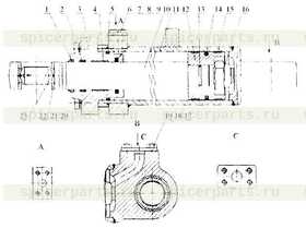 Болт M8x16