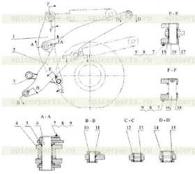 Болт M12x25-8.8-Zn.D