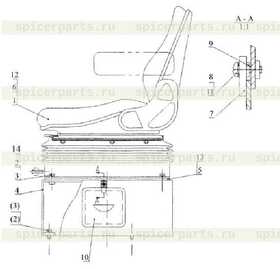 Шайба 8-140HV-Zn.D