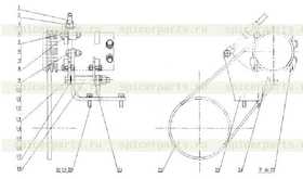 Гайка M14-8-Zn.D