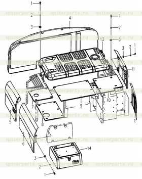 Болт M10x25-8.8-Zn.D