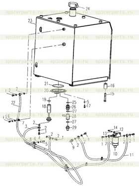 Фильтр топливный 53C45/FF5327 LIUGONG