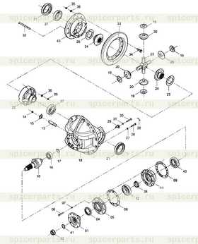 SPIRAL BEVEL GEAR S/N -196519