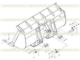 Палец коронки ковша 6A9/LG855.11III.1-24