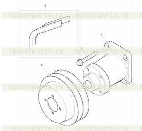 FAN DRIVE PULLEY