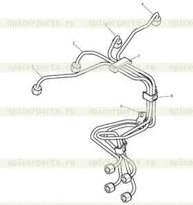 FUEL INJECTION PIPE - NO 3