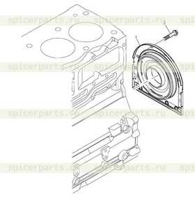 HOUSING (наименование на русском: REAR OIL SEAL HOUSING)