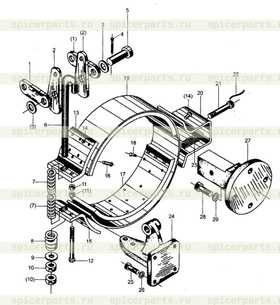 Bracket of Braking Band