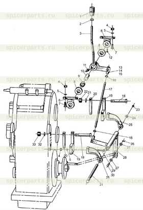 Крепление суппорта Z3.7-7/Z3.3-3/Z3.3-2