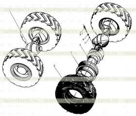 Rear Driving Axle