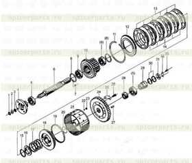 Картер муфты zl2-3215/41138189