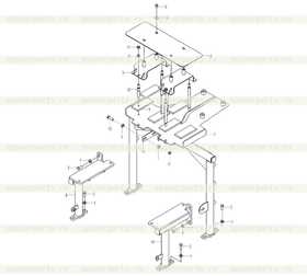 Attaching plate