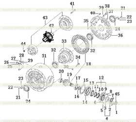 Differential housing