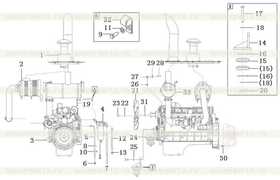 Engine anchorage