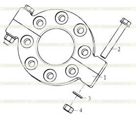 Ball joint anchorage