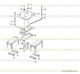 Screw GB5782-M10*250EpZn-8.8