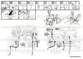 Wiring harness ECU