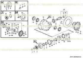 Roller bearing GB283-NJ307X2V