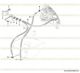 Hose LGB334-13*1700E