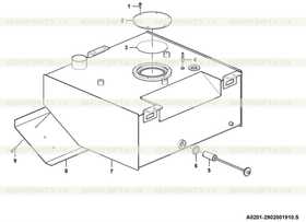 Bolt GB16674-M12*20EpZn-8.8