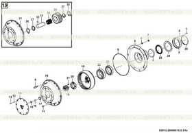 Sealing ring HG4-692-PD150*180*16