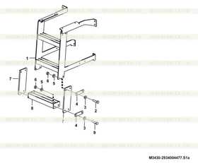 Screw GB5783-M10*35flZnyc-8.8-480