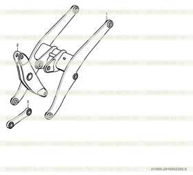 Connecting rod LGB317-B817*100*113-46*124