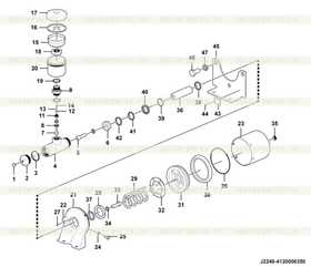 Nut GB810-M45*1.5EpZn-8