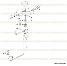 Control cable LGHR956N0001