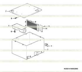 Protecting plate BKC-III-1302012