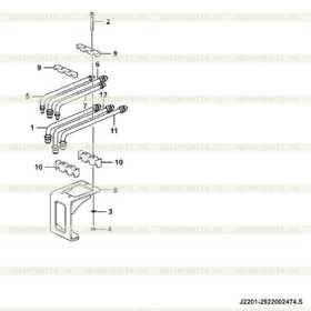 Brake pipe