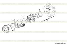 Front axle