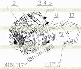 ADJUSTING BOLT 294-3701031