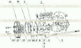 GEAR CONNECTING PLATE,INJECTION PUM D7100-1111101A