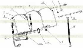 PIPE CONNECTING NUT 6105Q-1104022